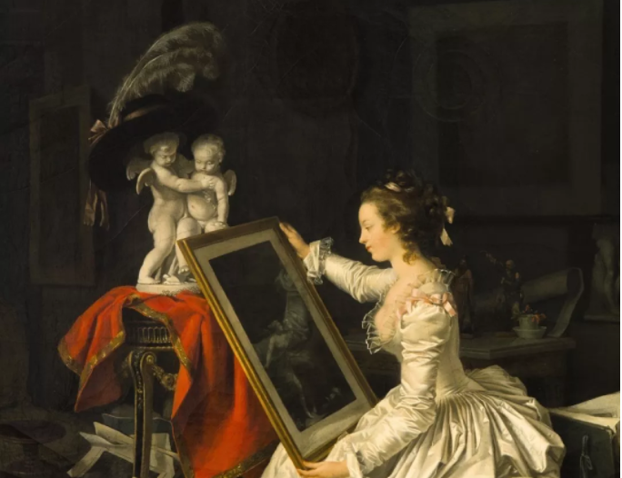 18世纪末，从卢浮宫开启职业生涯的女性画家